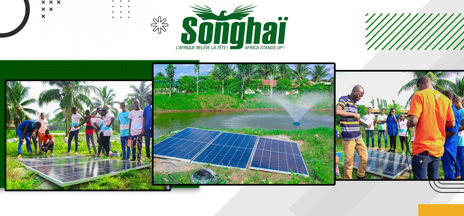 Énergies renouvelables au Centre Songhaï